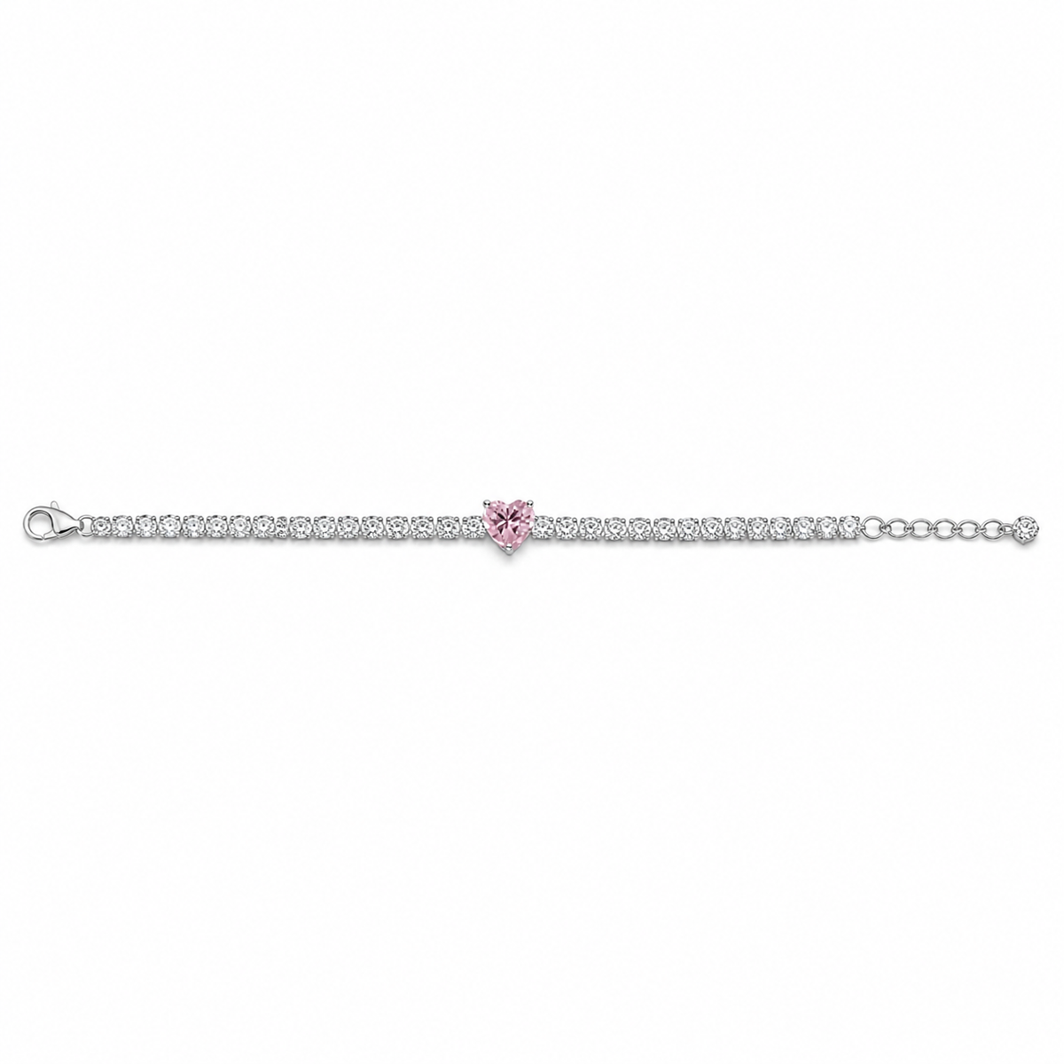 Rose Heart Bracelet