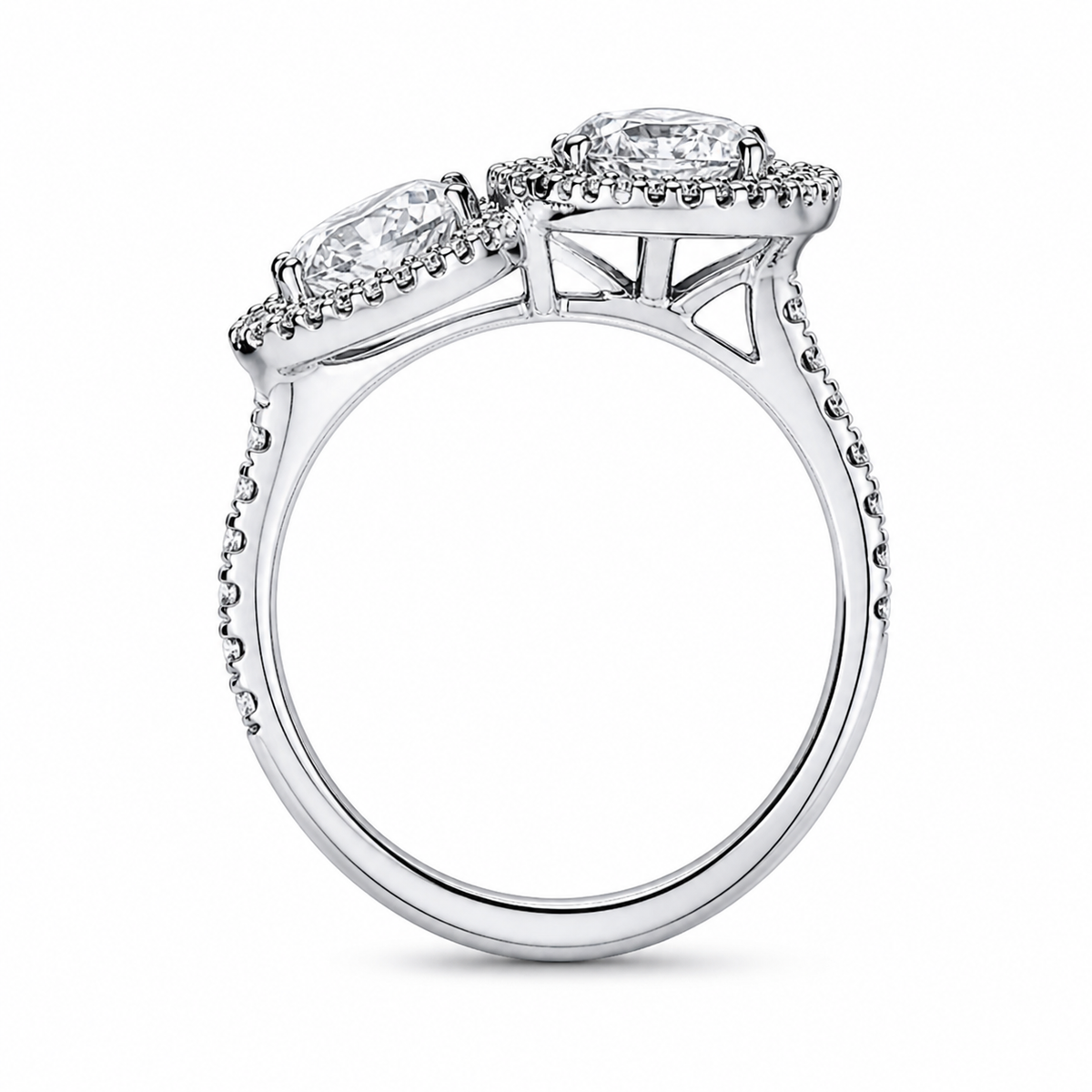 Double Heart Ring